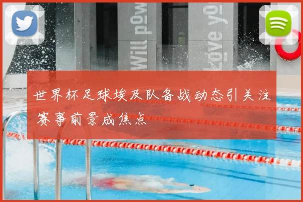 世界杯足球埃及队备战动态引关注 赛事前景成焦点