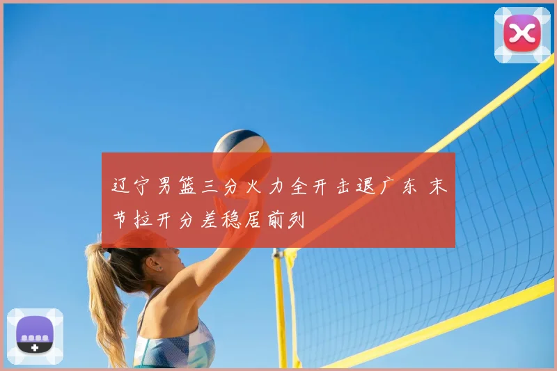 辽宁男篮三分火力全开击退广东 末节拉开分差稳居前列